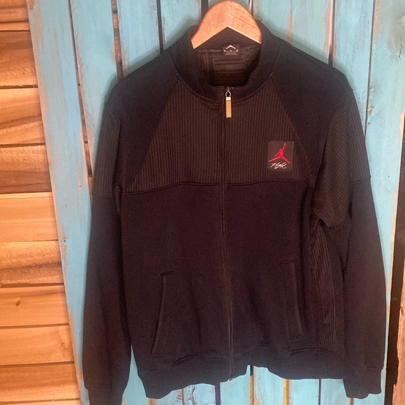 Jordan Flight jacket size medium black and red - Picture 1 of 9